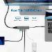 Acer 5IN1 Type- C dongle, 1x HDMI (až 3840x2160@60hz), 3x USB 3.0 5Gbps ports, 1x Type-C up to 100W PD port (host)