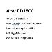 Acer PD1800 LED DLP, 4K UHD 3840x2160, 1500 ANSI, 8000:1, HDMI, repro 1x5W, 2.3Kg