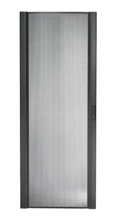 APC NetShelter SX 42U šířky 600 mm, děrované, zaoblené dveře černé