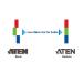 ATEN 2L-2801 305M kabel s nízkým zkreslením 5e