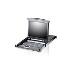 ATEN CL5708N-ATA-G SINGLE RAIL 8P PS/2-USB LCDKVMP 19INCH W/LED LIGHT/USA KB/EU