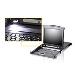 ATEN CL5716N SINGLE RAIL 16P PS/2-USB LCDKVMP 19INCH W/LED LIGHT/USA KB/EU