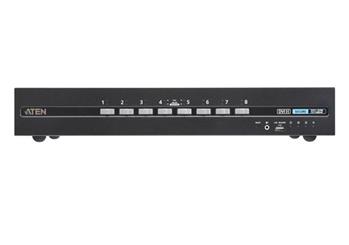 ATEN CS1148D4C 8portový zabezpečený KVM přepínač USB DVI se dvěma displeji a CAC (kompatibilní s PSD PP v4.0)