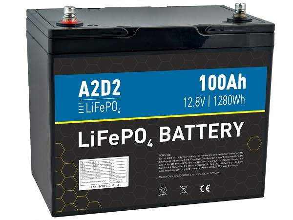 Avacom A2D2 baterie LiFePO4 12,8V 100Ah M8 (Gotion cells)
