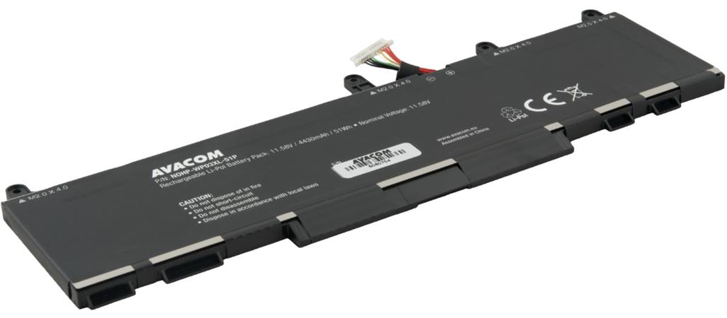 AVACOM náhradní baterie HP EliteBook 830 G9, 840 G10, 1040 G10 Li-Pol 11,58V 4430mAh 51Wh - WP03XL