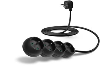 CONNECT IT prodlužovací kabel 230 V, 4 zásuvky, 3