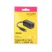 Delock Adaptér Super Speed USB (USB 3.1 Gen 1) s USB Type-C™ samec > Gigabit LAN 10/100/1000 Mbps kompaktní černý