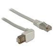 Delock Cable RJ45 Cat.5e SFTP pravoúhlý / přímý 1 m