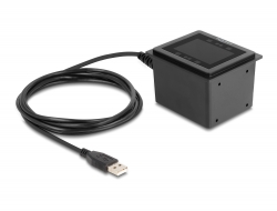 Delock Čtečka USB 1D a 2D čárových kódů zapojená pro stacionární instalaci - German Version