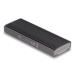 Delock Externí kombinované pouzdro USB Type-C™ pro M.2 NVMe PCIe nebo pro SATA SSD - beznástrojové
