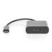 DIGITUS Adaptér USB typu C na HDMI, 4K/30 Hz délka kabelu 19,5 cm, černá
