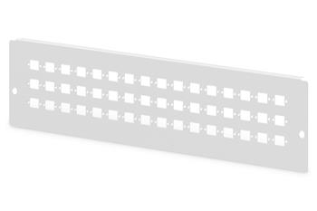 Digitus Adaptérová deska pro DN-96800L-2, šedá (RAL 7035) 48x SC-SX, LC-DX, E2000-SX