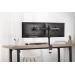 Digitus držák na dva monitory 15-32 ", 2x 8 kg (max.), Černé VESA: 75 x 75, 100 x 100