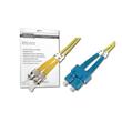 DIGITUS Fiber Optic Patch Cord, ST to SC, OS2, Singlemode 09/125 µ, Duplex, Length 7m
