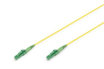 DIGITUS Fiber Optic simplex patch kabel, Singlemode, LC/APC - LC/APC, OS2, 9/125µ, 5 m