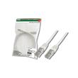 Digitus Patch Cable, UTP, CAT 5e, AWG 26/7, měď, bílý 5m