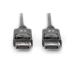 Digitus Připojovací kabel DisplayPort 1.2, DP M/M, 3,0 m, se západkou, Ultra HD 4K, bl