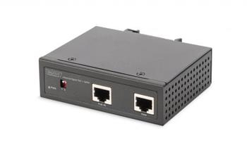 Digitus Průmyslový Gigabit PoE++ Splitter,802.3bt volitelný výstupní výkon:12VDC,16VDC,24VDC,48VDC, Provozní teplota: -40o až +75o