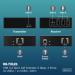 DIGITUS USB 3.2 Gen1 CAT Extender, 5 Gbps, 4 porty: 3x USB-A / 1x USB-C, 100m