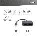 DIGITUS USB-C - 2x DP MST Video Hub DP 1.4, 4K/60Hz