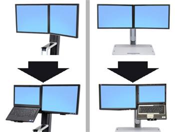 ERGOTRON WORKFIT CONVERT-TO-LCD & LAPTOP KIT FROM