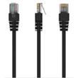 GEMBIRD Eth Patch kabel c5e UTP 0,5m BLACK