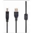GEMBIRD Kabel USB A-B 1,8m 2.0 HQ s ferritovým jádrem