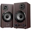 Genius SP-HF520BT, Reproduktory, 2.0, 20W, Bluetooth, 3,5mm jack, dřevěné, tmavě hnědé