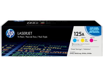 HP toner 125A/CMY/3x1400 stran/3-pack