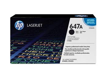 HP toner 647A/Black/8500 stran