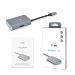 i-tec USB-C Metal HUB 2x USB 3.0 + 2x USB-C