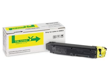 Kyocera Toner TK-5160Y žlutý na 12 000 A4 (při 5% pokrytí), pro P7040cdn