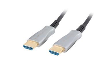 LANBERG KABEL HDMI M/M V2.0 80M OPTICKÝ ČERNÝ AOC