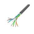 LANBERG LAN KABEL 1GB/S 305M PEVNÝ CCA ŠEDÝ
