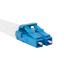 LANBERG optický patch cord SM LC/UPC-SC/APC duplex 0.5m LSZH G657A1 průměr 3mm žlutá