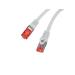 LANBERG Patch kabel CAT 6 S-FTP, AWG 26/7, LSZH, měď, šedý, 5m