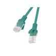 LANBERG Patch kabel CAT.6 UTP 15M zelený Fluke Passed