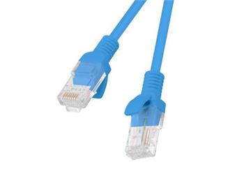 LANBERG Patch kabel CAT.6 UTP 5M modrý Fluke Passed