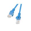 LANBERG Patch kabel CAT.6 UTP 5M modrý Fluke Passed