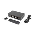 LANBERG PŘEPÍNAČ RSGE-16 16X 1GB GIGABITOVÝ ETHERNET NEŘÍZENÝ RACK 10"/19"