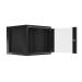 LANBERG RACK CABINET 19" WALL-MOUNTED 9U 570X600 FAST ASSEMBLY (FLAT PACK) BLACK