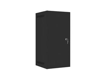 LANBERG RACKOVÁ SKŘÍŇ 10" NÁSTĚNNÁ 12U/280X310 PRO VLASTNÍ MONTÁŽ S KOVOVÝMI DVEŘMI ČERNÁ (PLOCHÉ BALENÍ)