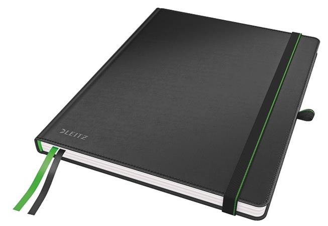 LEITZ Zápisník Complete, velikost iPAD, linka, černá