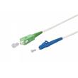 OPTIX SC/APC-LC/UPC FLEXI optický patch cord G.657B3 2mm 1m bílý simplex