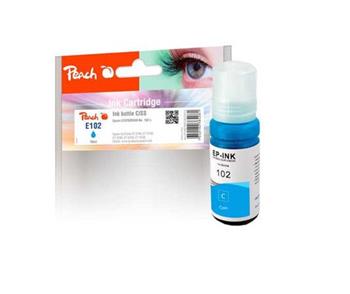 PEACH kompatibilní cartridge Epson No. 102, cyan, 70ml