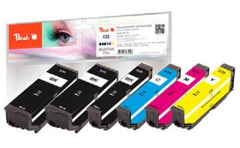 PEACH kompatibilní cartridge Epson No 33 MultiPack Plus, 2xbk, pbk, c, m, y
