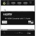 PremiumCord 8K@60Hz Audio Extractor HDR,výstupy: stereo jack, SPDIF, RCA, HDMI