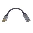 PremiumCord adaptér DisplayPort - HDMI, 8K@60Hz, 4K@144Hz Male/Female, 20cm, pozlacené konektory