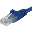 Premiumcord Patch kabel CAT6a S-FTP, RJ45-RJ45, AWG 26/7 1m modrá