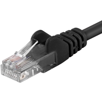 Premiumcord Patch kabel CAT6a S-FTP, RJ45-RJ45, AWG 26/7 2m černá